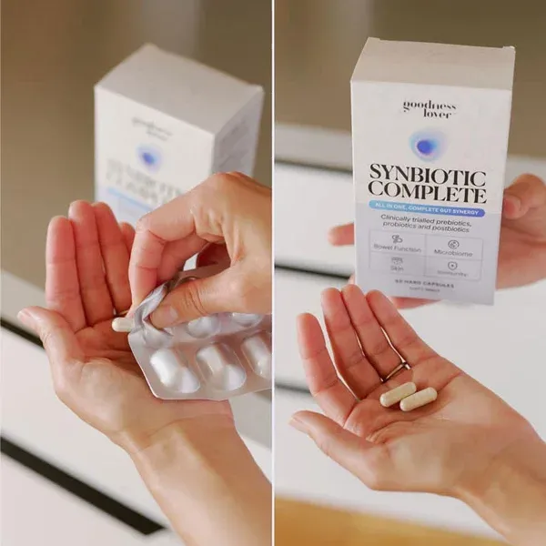 Synbiotic Complete aluminium blister pack protection