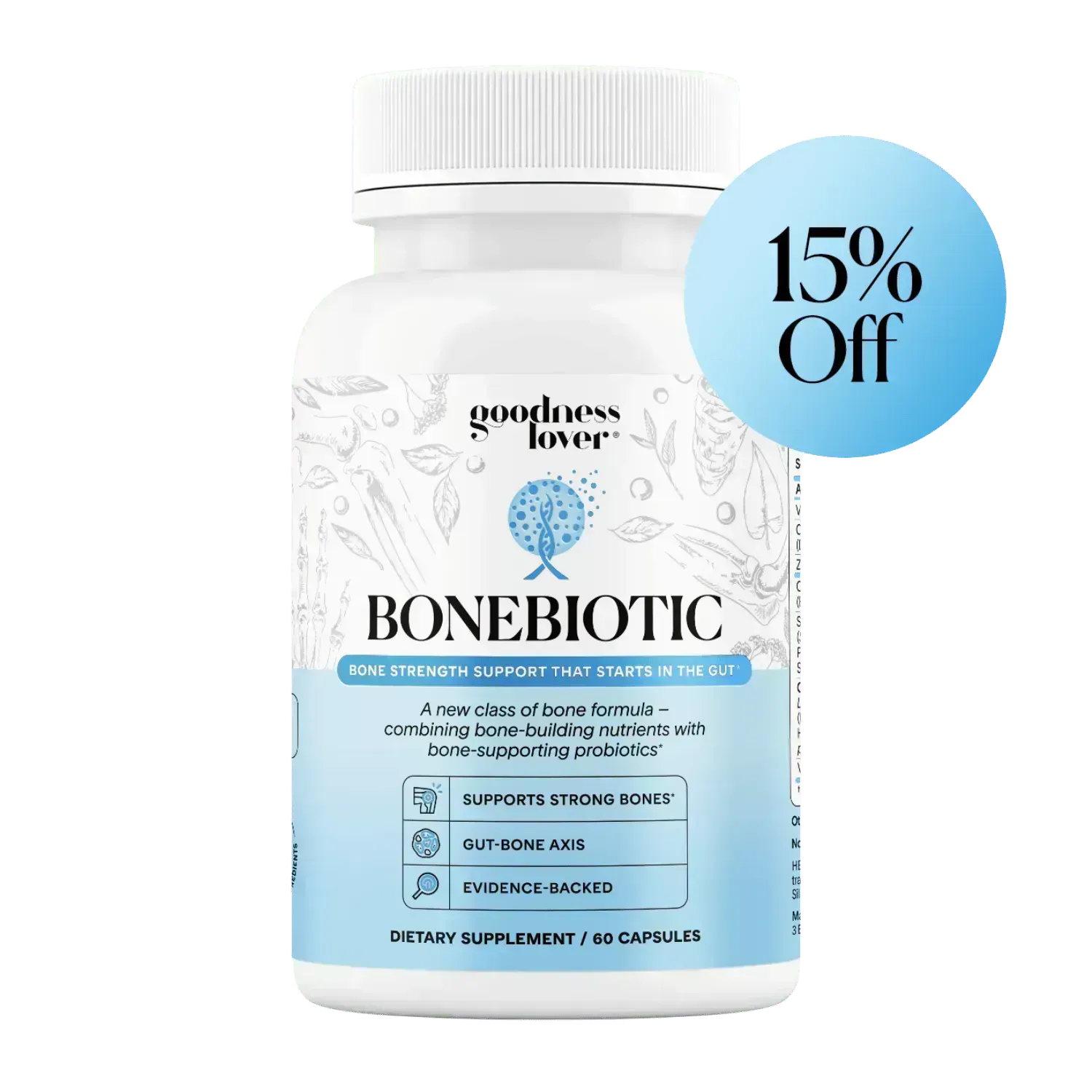 BoneBiotic 1 bottle — 15% off