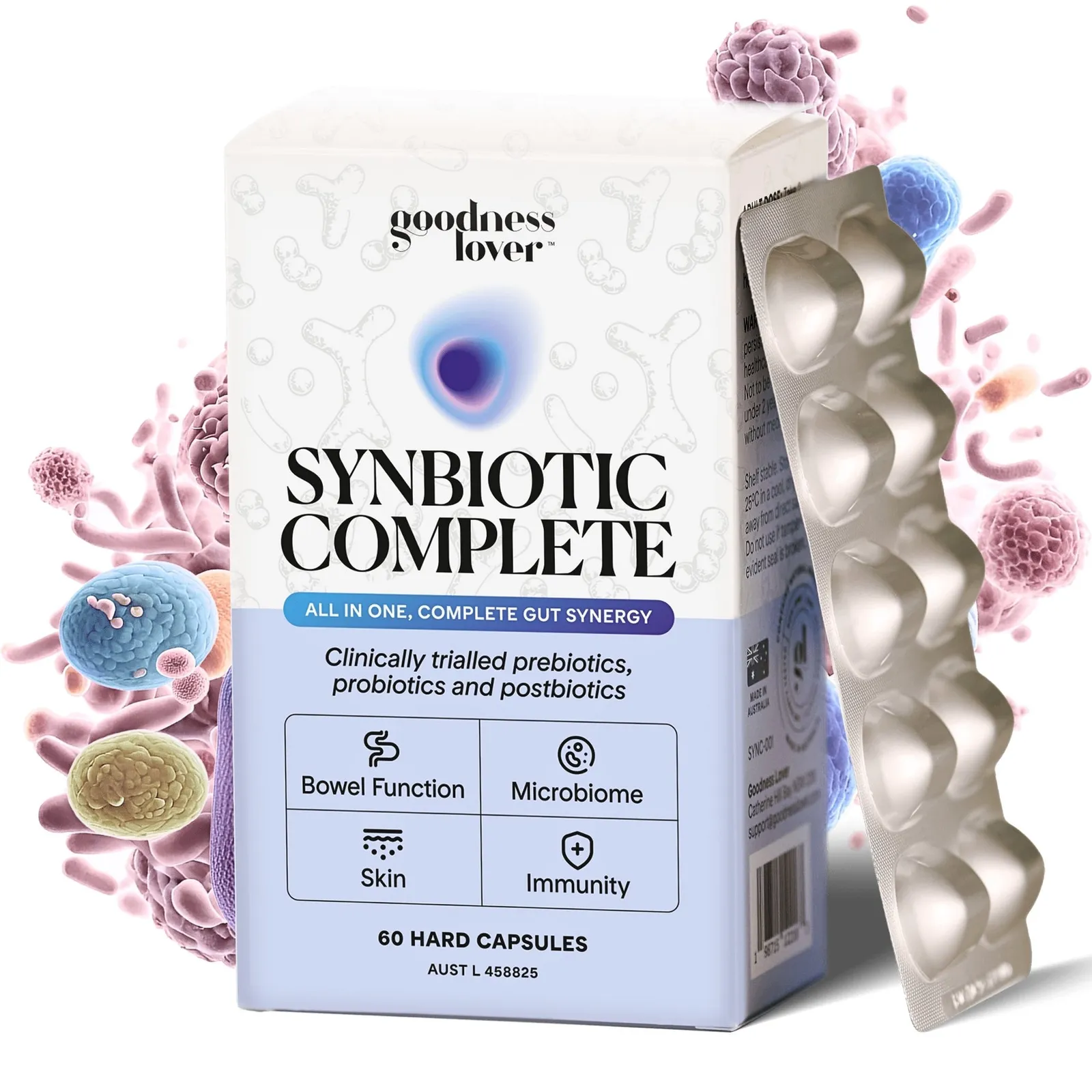 Synbiotic Complete blister pack by Goodness Lover